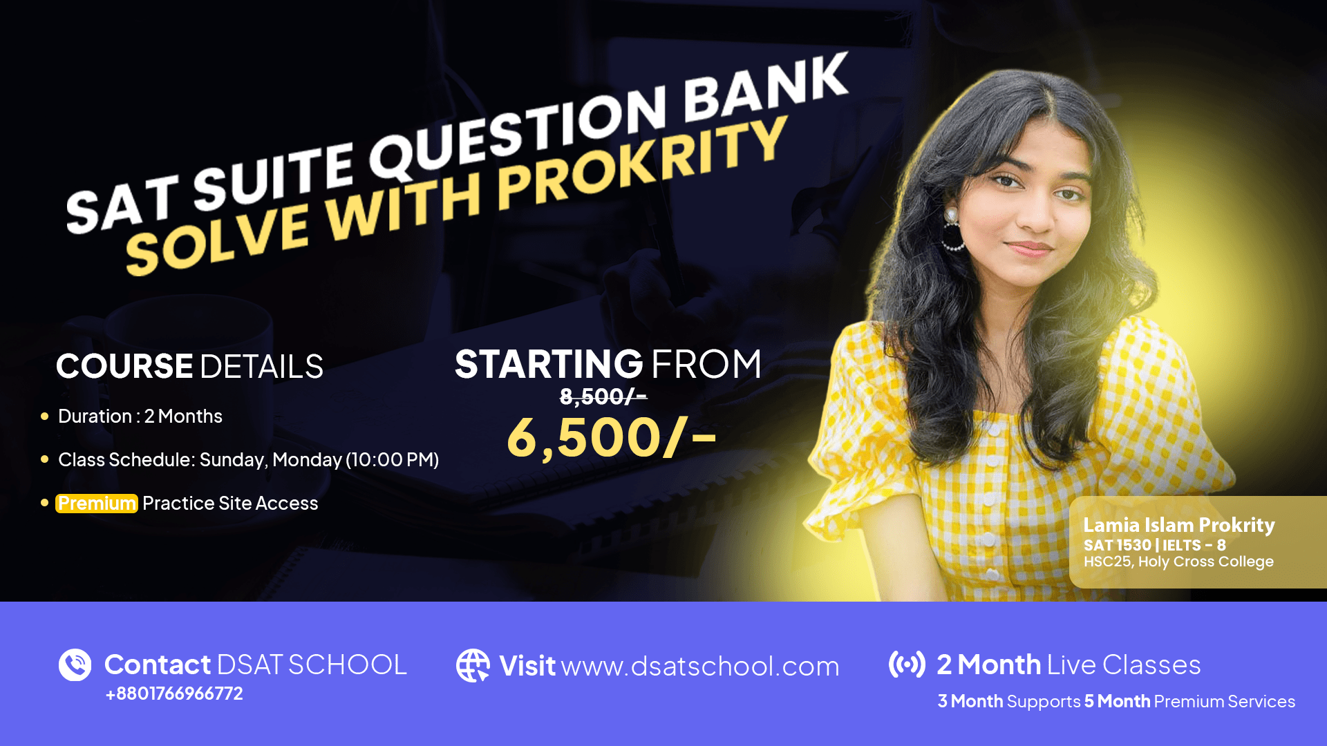 Question Bank Solve with Prokrity!